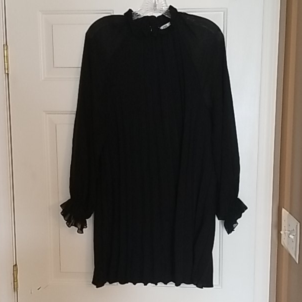Zara Chiffon Babydoll Dress